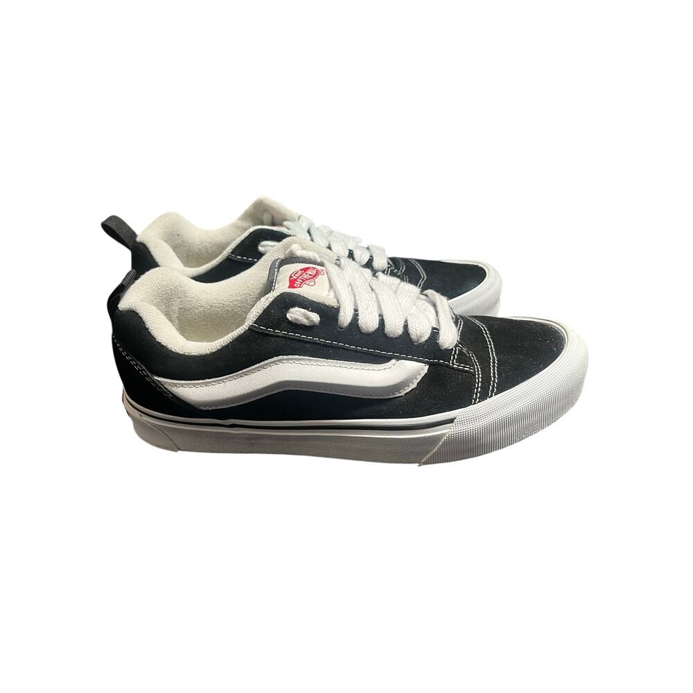 Vans Knu Skool Sneakers Black And White Size 7.5 Men (Comes With Original Box)